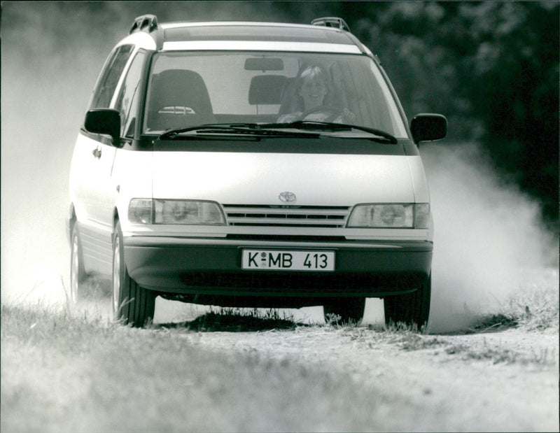 1990 Toyota Previa - Vintage Photograph