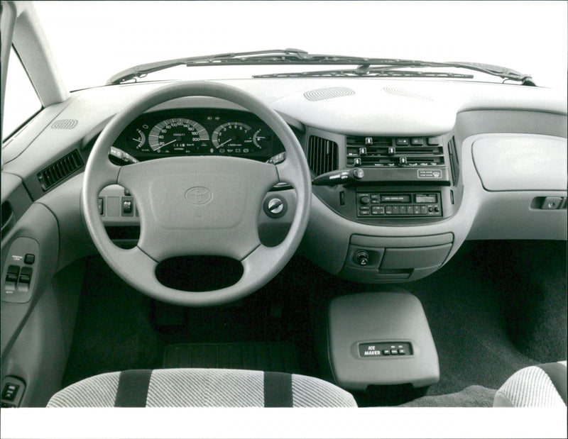 1990 Toyota Previa - Vintage Photograph