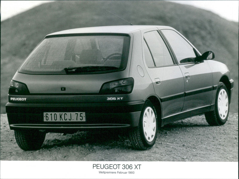 Peugeot 306 XT 1993 - Vintage Photograph