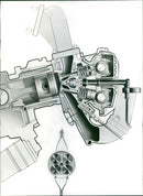 Volkswagen Golf GTI and Scirocco GTX sixteen-valve engine. - Vintage Photograph