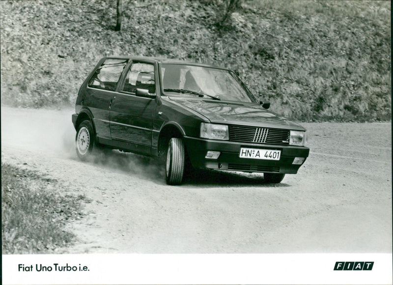 Fiat Uno Turbo - Vintage Photograph