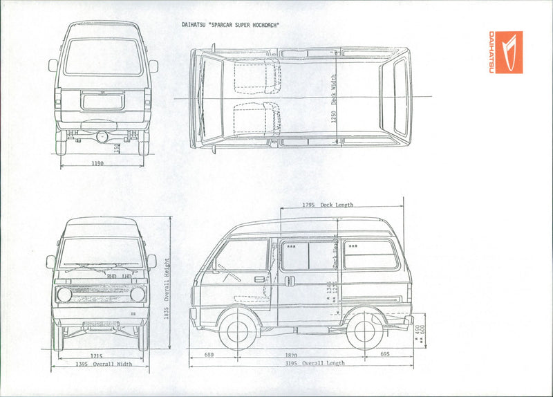 Daihatsu Sparcar Super. - Vintage Photograph