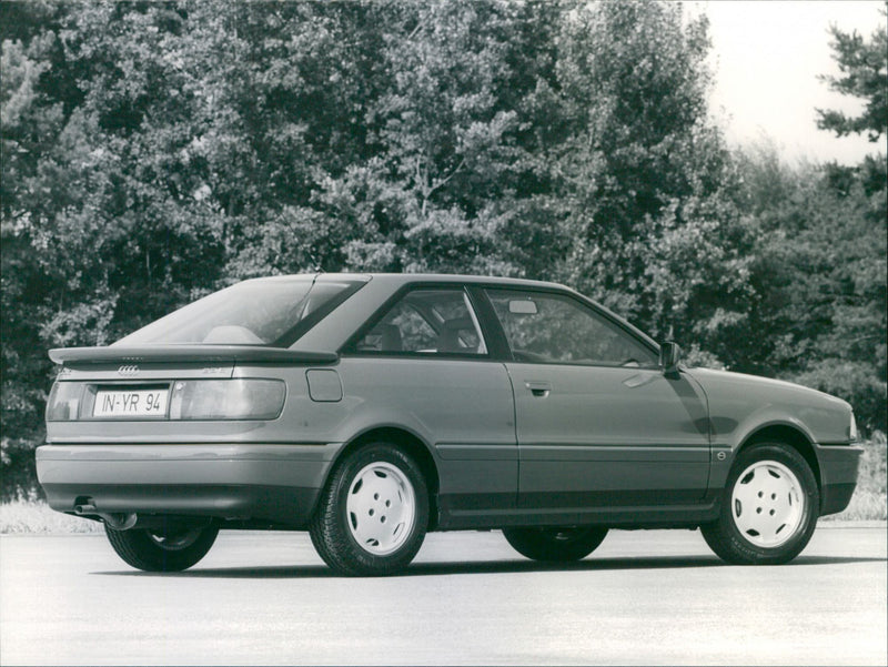 Audi Coupe. - Vintage Photograph