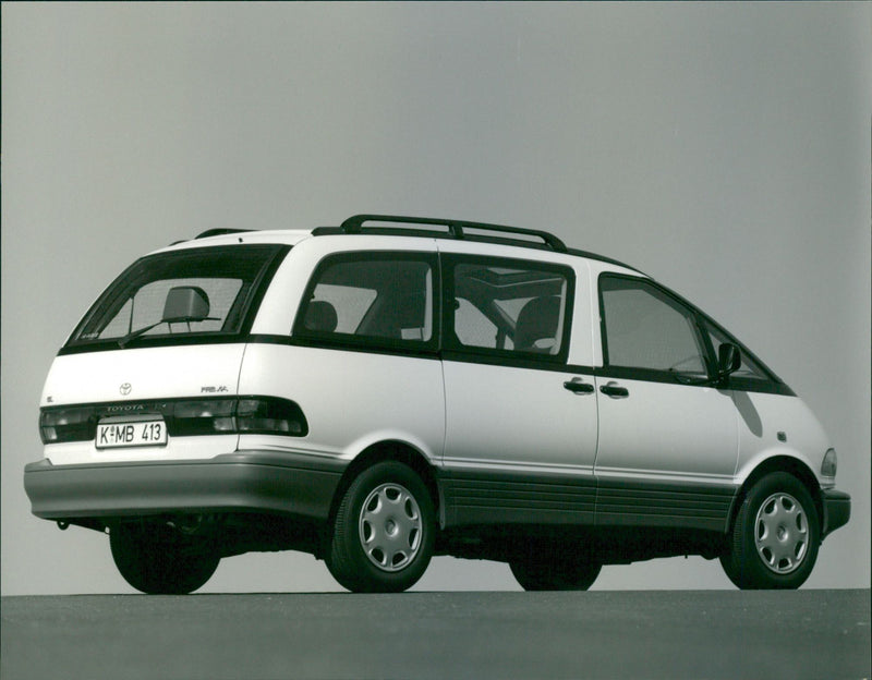 1990 Toyota Previa - Vintage Photograph
