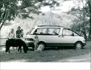 1990 Toyota Previa - Vintage Photograph
