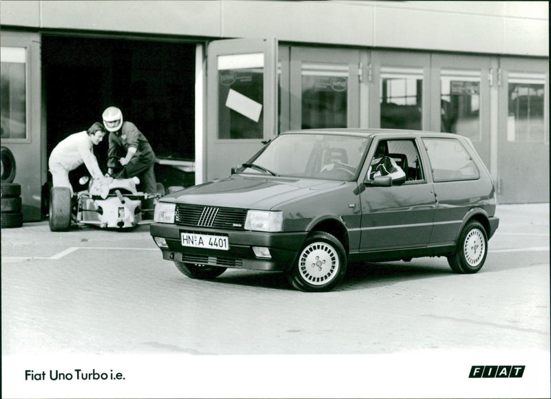 Fiat Uno Turbo - Vintage Photograph