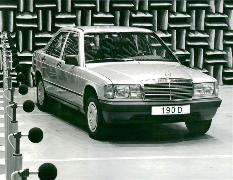 Mercedes Benz 190 D of 1983 - Vintage Photograph