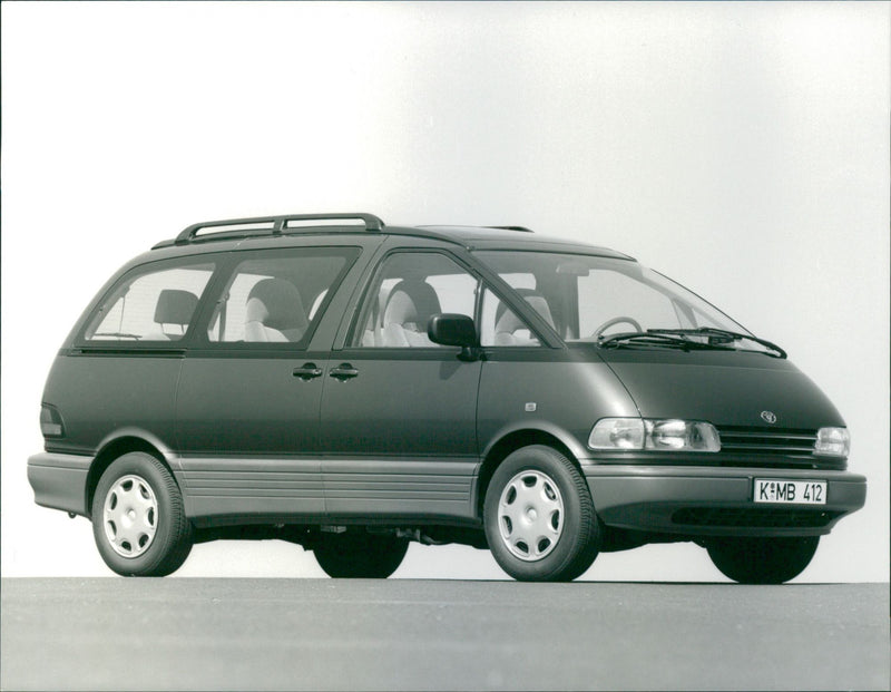 1990 Toyota Previa - Vintage Photograph