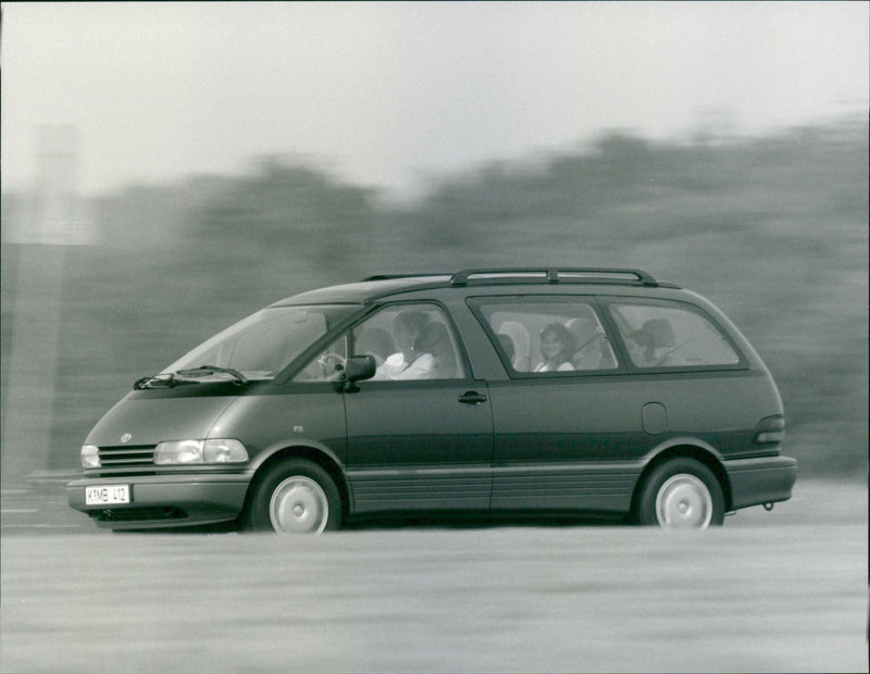 1990 Toyota Previa - Vintage Photograph