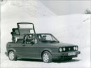 1991 Volkswagen Golf Convertible. - Vintage Photograph