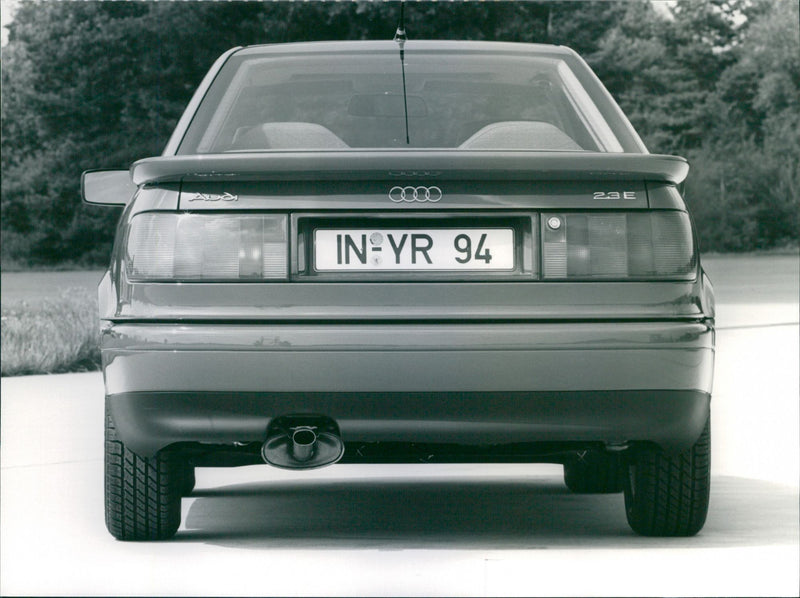 Audi Coupe. - Vintage Photograph