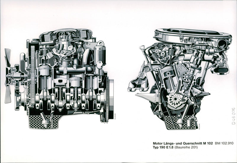 Mercedes-Benz 190 E 1.8 - Vintage Photograph
