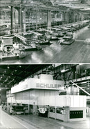 Daimler-Benz Production Plant - Vintage Photograph