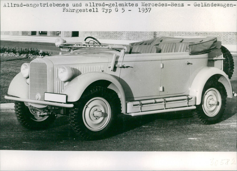 1937 Mercedes-Benz G5 - Vintage Photograph