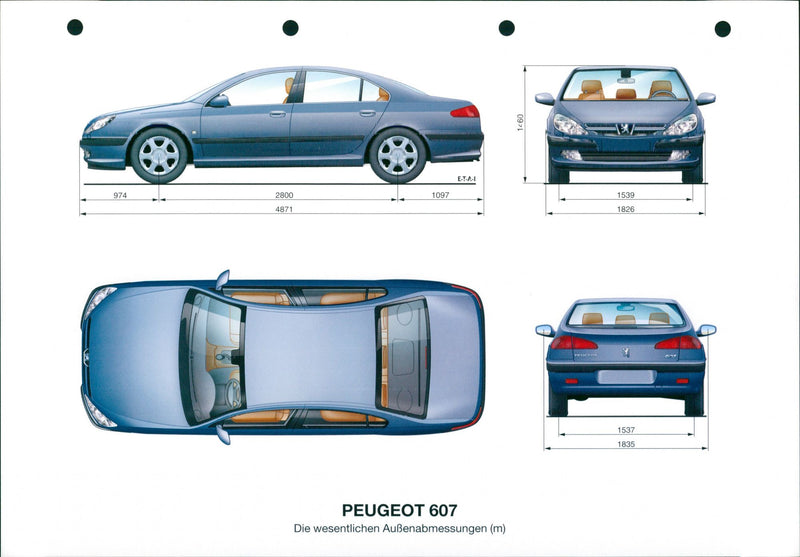 Peugeot 607 - Vintage Photograph