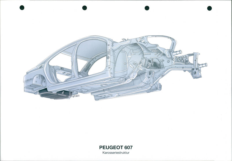 Peugeot 607 - Vintage Photograph
