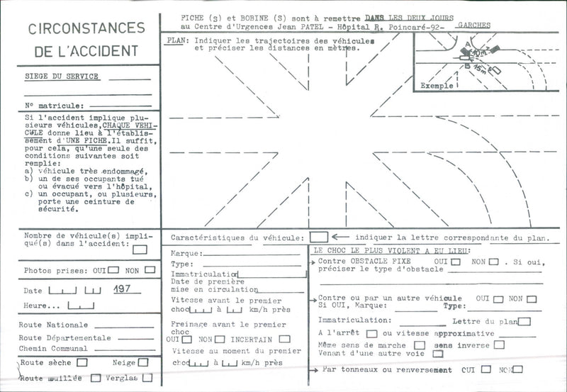 Renault Vehicular Safety Questionnaire - Vintage Photograph