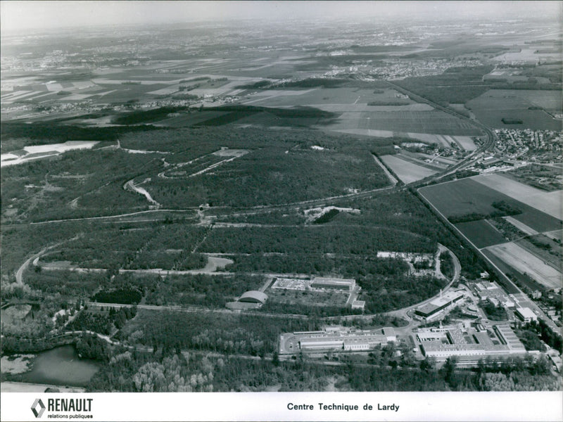 Renault - Lardy Technical Center - Vintage Photograph