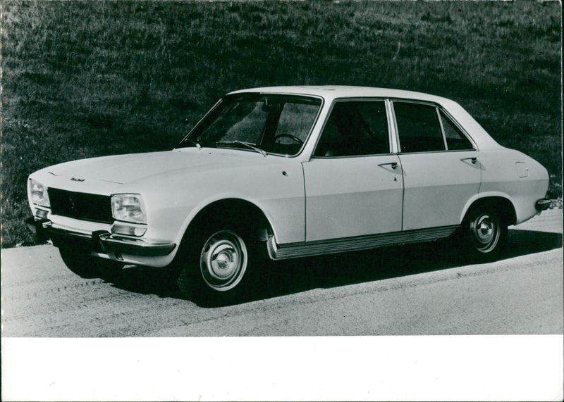 1958 "PEUGEOT" 504 Sedan - Vintage Photograph