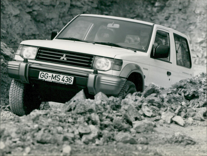 1991 Mitsubishi Pajero - Vintage Photograph