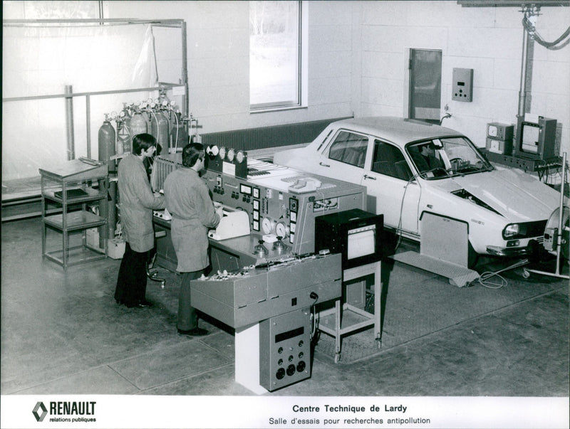 Renault - Lardy Technical Center - Vintage Photograph