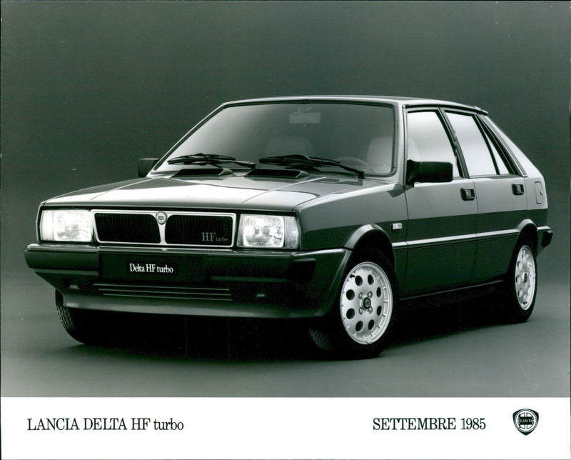 Lancia Delta HF Turbo. - Vintage Photograph