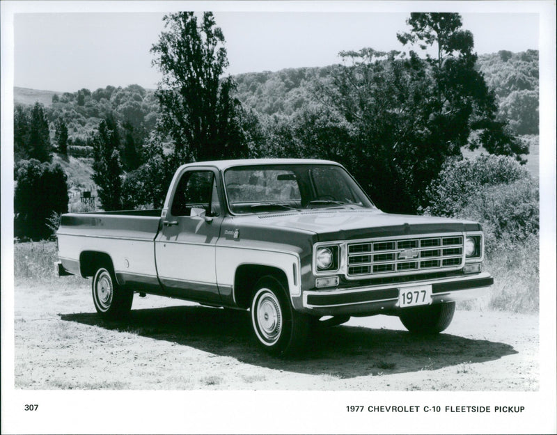 1977 Chevrolet C-10 Fleetside Pickup - Vintage Photograph