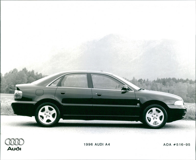 1996 Audi A4 - Vintage Photograph