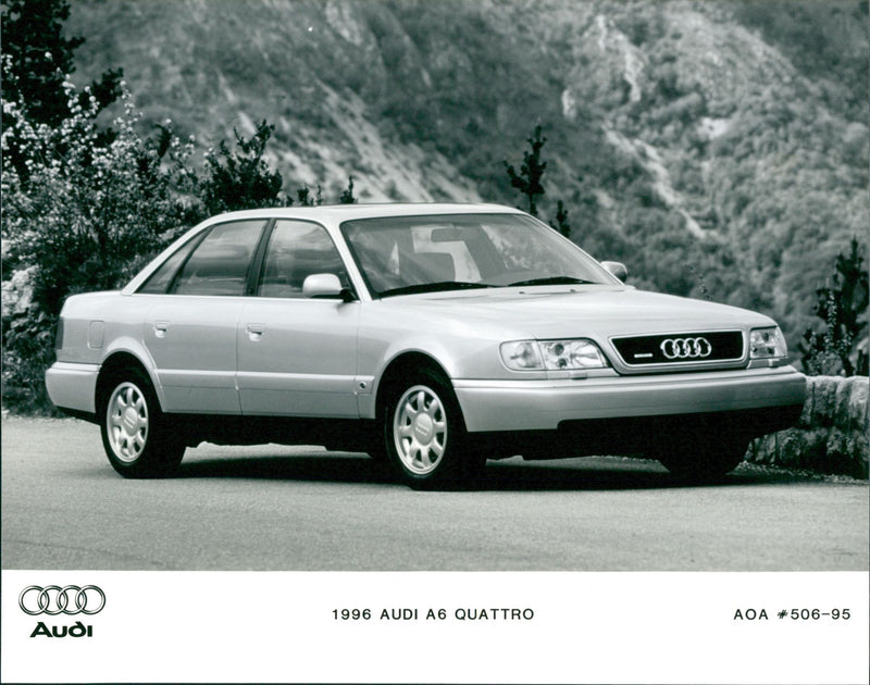 1996 Audi A6 Quattro - Vintage Photograph