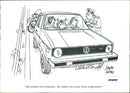 Volkswagen Comedy Sketches - Vintage Photograph