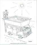 Volkswagen comedy cartoons and comics - Vintage Photograph