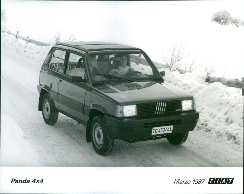 Fiat Panda 4x4 - Vintage Photograph