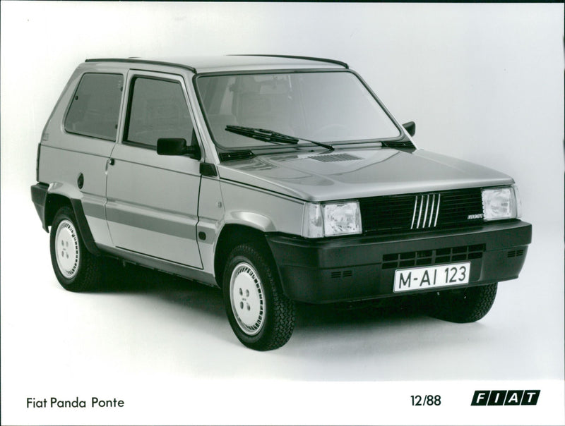 Fiat Panda Ponte - Vintage Photograph