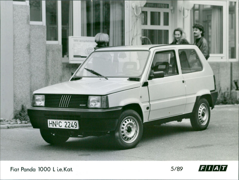 Fiat Panda 1000 L i.e Kat - Vintage Photograph