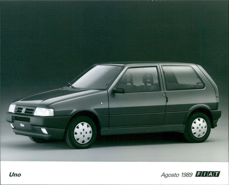 Fiat Uno - Vintage Photograph