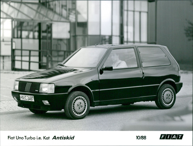 Fiat Uno Turbo - Vintage Photograph