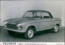 Peugeot 204 Cabriolet Grand Luxe 1968 - Vintage Photograph