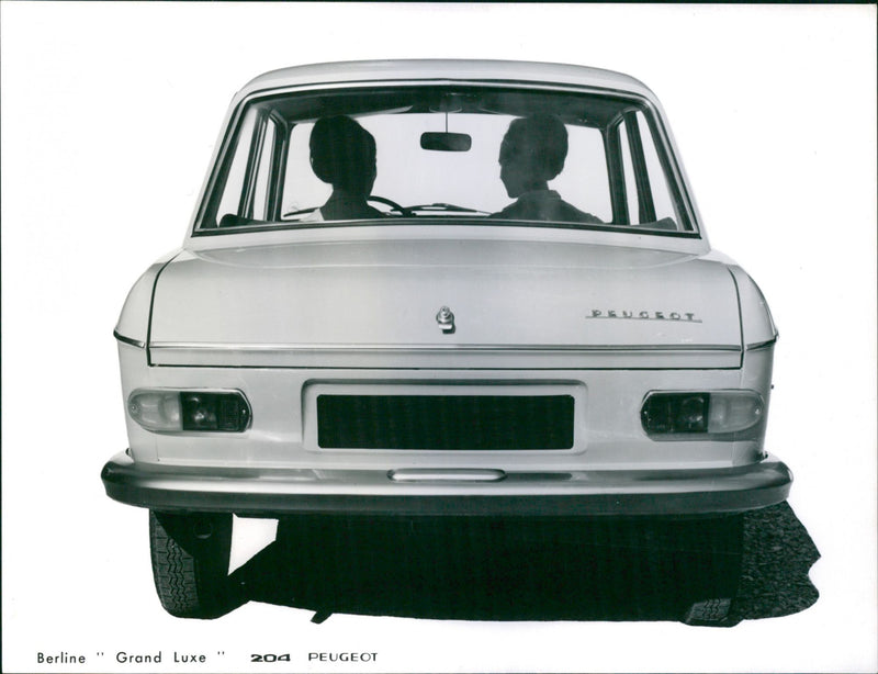 Peugeot 204 Berline Grand Luxe - Vintage Photograph