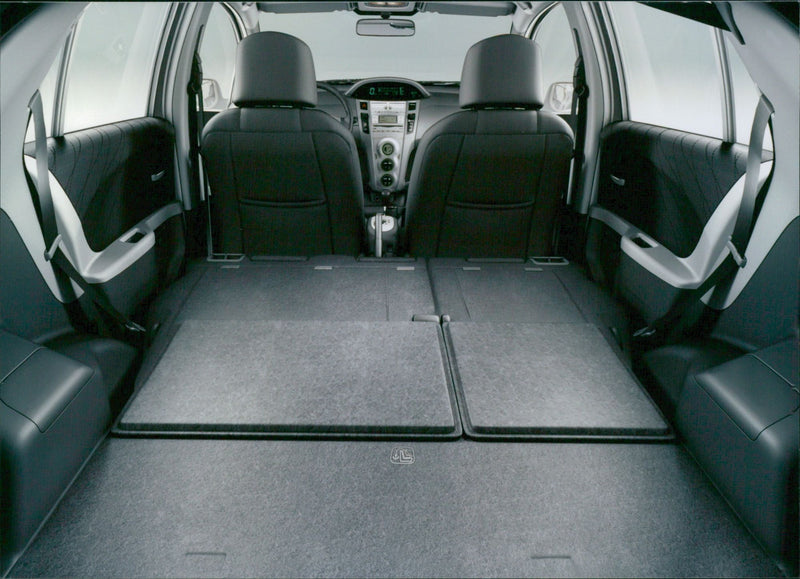 Interior of 2006 Toyota Yaris - Vintage Photograph