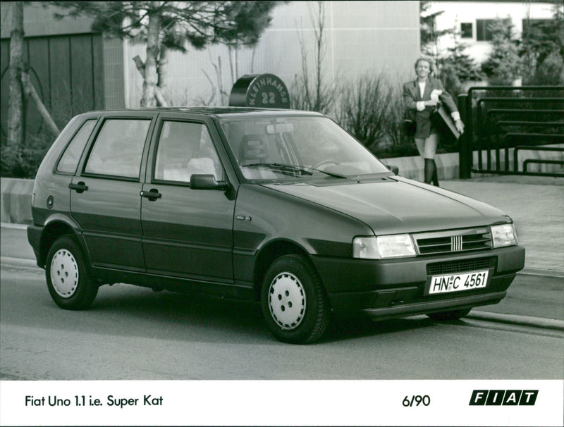 Fiat Uno 1.1 - Vintage Photograph