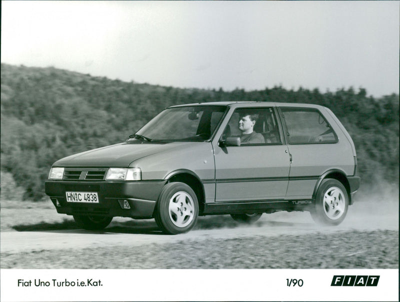 Fiat Uno Turbo i.e Kat - Vintage Photograph