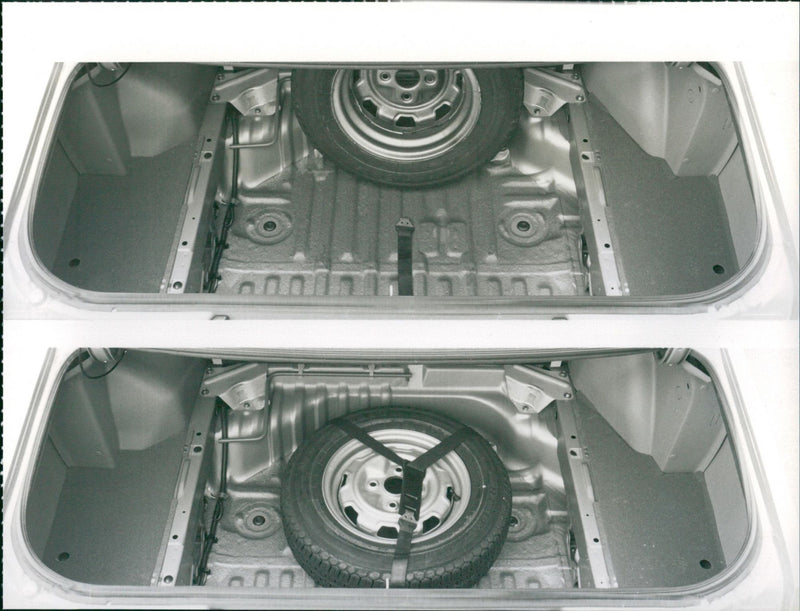 1988 Mazda 323 - Vintage Photograph