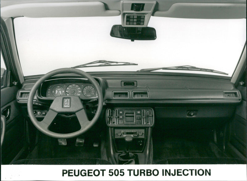 1984 Peugeot 505 Turbo Injection - Vintage Photograph