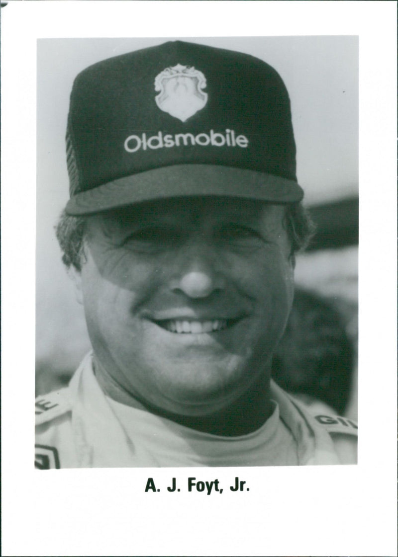 A. J. Foyt, Jr. - Vintage Photograph