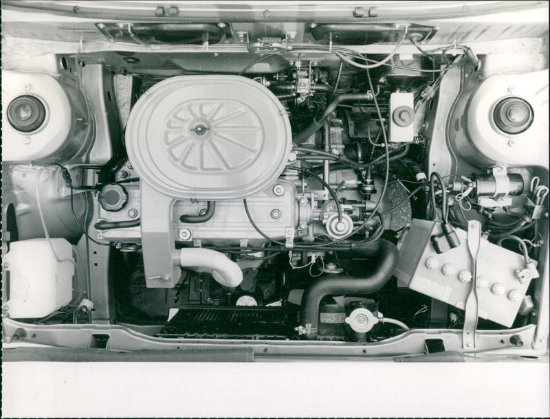 1988 Mazda 323 - Vintage Photograph
