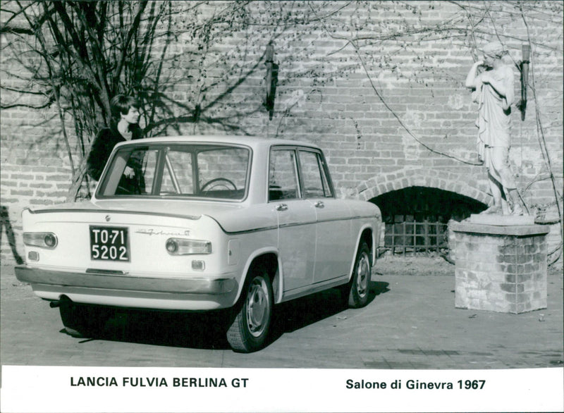 1967 Lancia Fulvia Berlina GT - Vintage Photograph