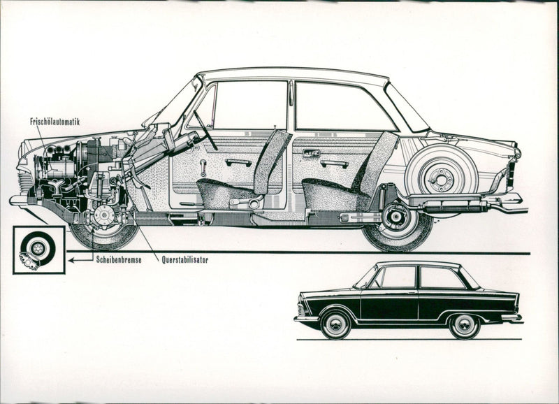 1964 DKW F 12 - Vintage Photograph