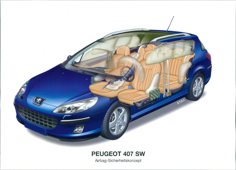 2004 Peugeot 407 SW - Vintage Photograph