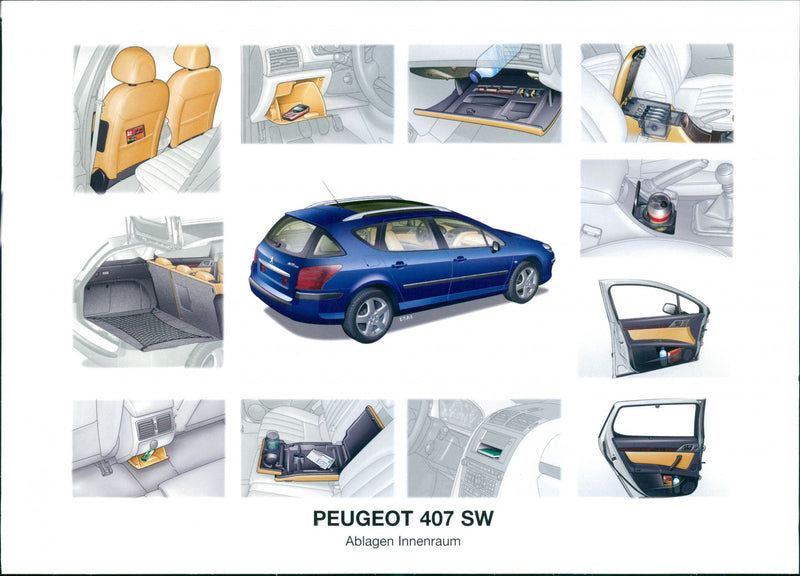 2004 Peugeot 407 SW - Vintage Photograph
