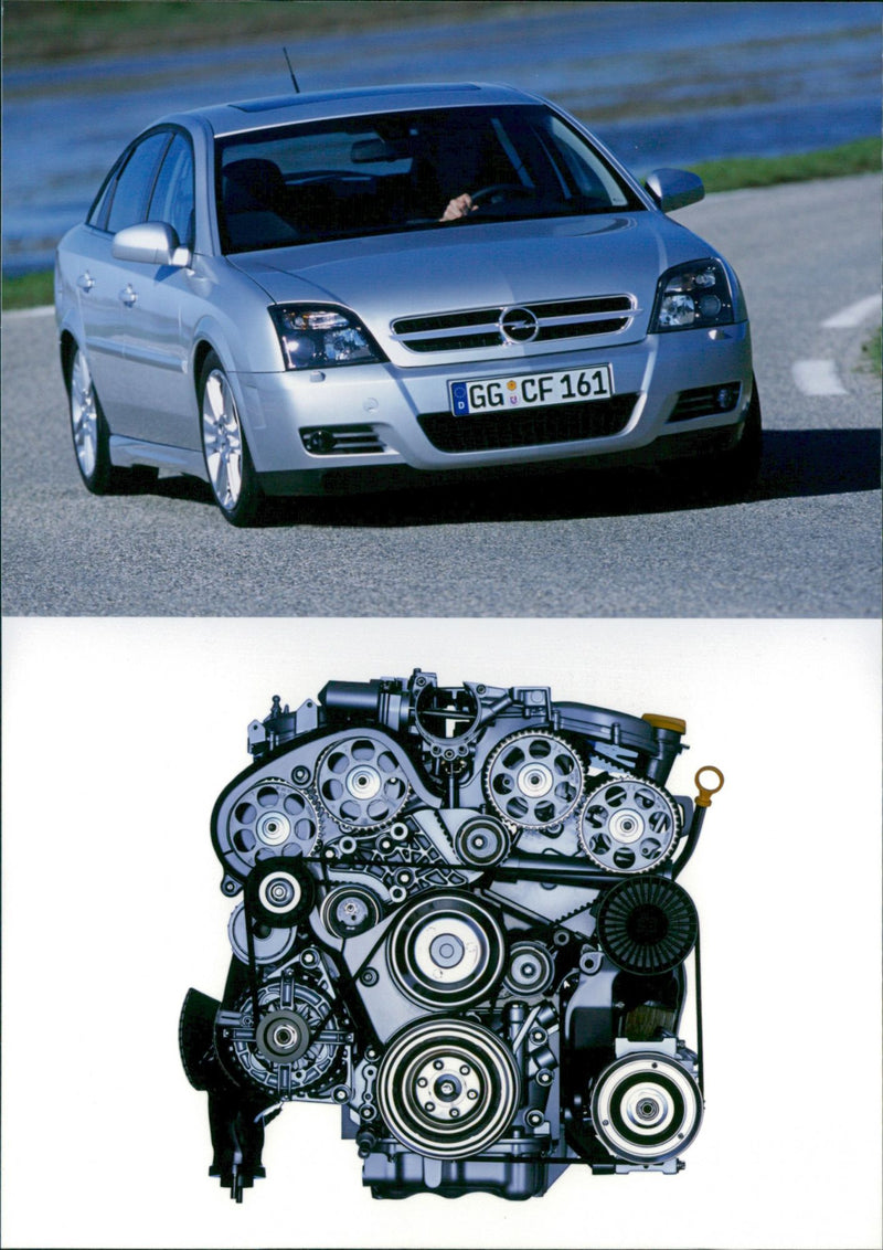 2002 Opel Vectra GTS - Vintage Photograph
